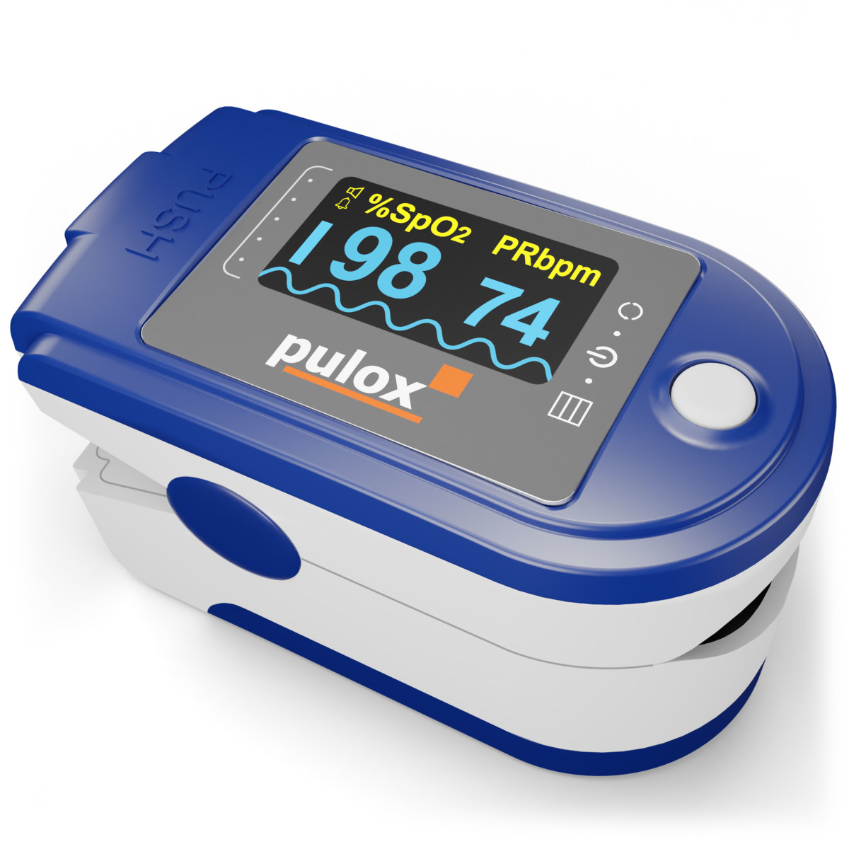 Pulox PO-250 Pulsoximeter mit Aufnahmefunktion und Alarm