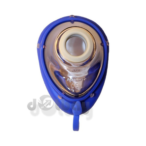 AMBU Silicone Mask for MARK III & IV Resuscitator Size  3 / 4 for Children Color: Blue