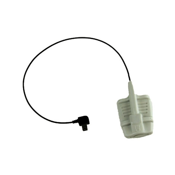 pulox - SpO2-Fingersensor &quot;Adult&quot; (f&uuml;r Erwachsene) - ESB0038 - f&uuml;r PO-400/500/600 &amp; SAS-500 - Mini-USB - Zuleitung: 27 cm - Grau/Anthrazit