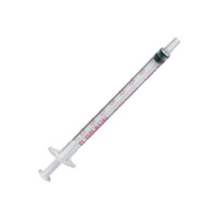 10x B BRAUN BBRAUN OMNIFIX 40 SOLO 1ml Insulin syringe (Luer Cone) * PZN 2040630