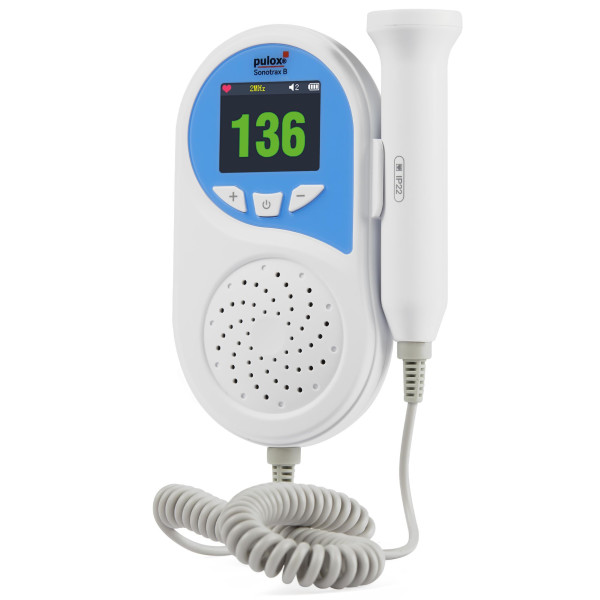 pulox - Sonotrax B - Ultraschall Fetal-Doppler mit Lautsprecher &amp; LCD-Display