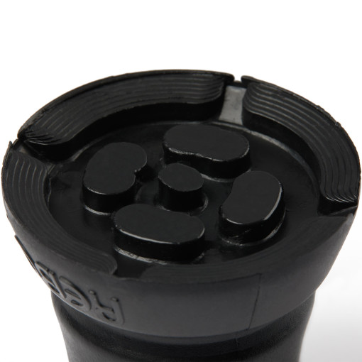 REBOTEC Made in Germany BIGFOOT (18,5 - 20,5 mm) Antirutschpuffer für Krücken Gehhilfen