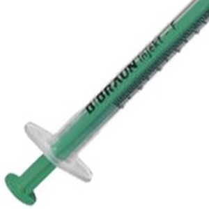 100x B BRAUN BBRAUN INJEKT-F SOLO 1ml Disposable Fine Dosage Syringe