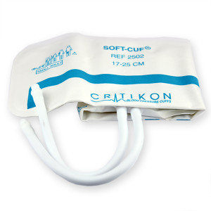 CRITIKON SOFT-CUF Blutdruckmanschette für Erwachsene mit 17-25 cm Armumfang * weiß