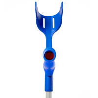 Rebotec Magic-Soft - 1x Krücke Gehhilfe Unterarmgehstütze in Blau