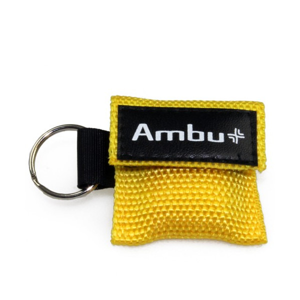 AMBU "LifeKey" Schlüsselanhänger Beatmungsmaske Gelb