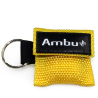 AMBU "LifeKey" Schlüsselanhänger Beatmungsmaske Gelb
