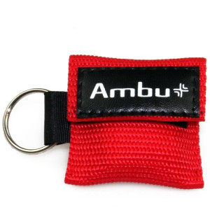 AMBU LifeKey Schlüsselanhänger Beatmungsmaske Rot