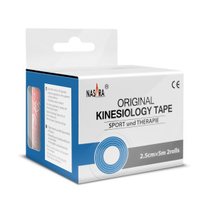 NASARA Kinesiology Tape (5m x 25mm) Pink