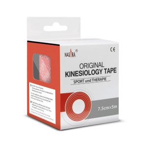 NASARA Kinesiologie Tape (5m x 75mm) Pink