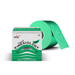 NASARA Kinesiology Tape Green (5cm x 5m)