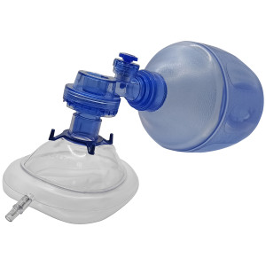 Pulox Manual Resuscitator with Valve, Eeservoir and Mask for Adults Latex-free