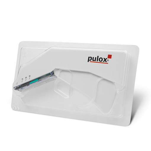 Pulox Einweg Hautklammergerät Steril mit 35 Klammern (Einweginstrument)