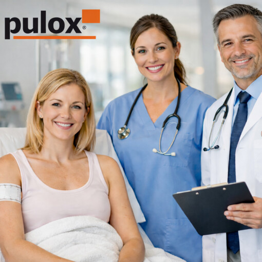 10x Pulox Einweg Hautklammergerät Steril mit 35 Klammern (Einweginstrumente)