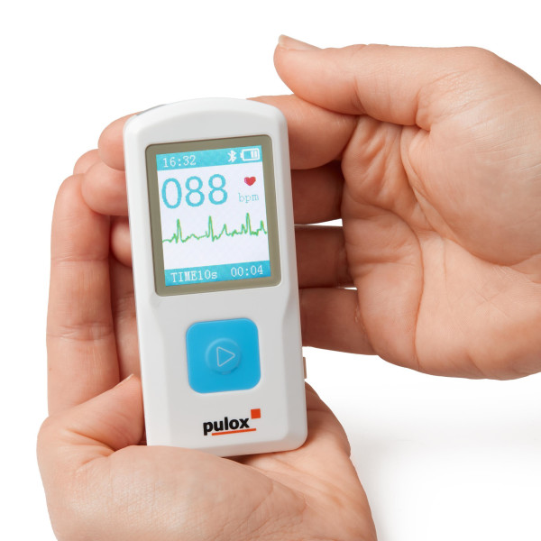 pulox PM10 Mobiles Einkanal EKG Gerät Heim EKG-Gerät mit USB und PC Software