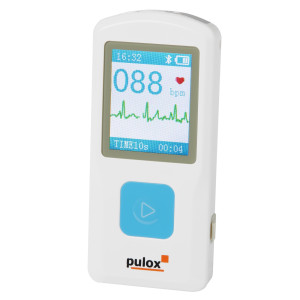 pulox PM10 Mobiles Einkanal EKG Gerät Heim EKG-Gerät mit USB und PC Software