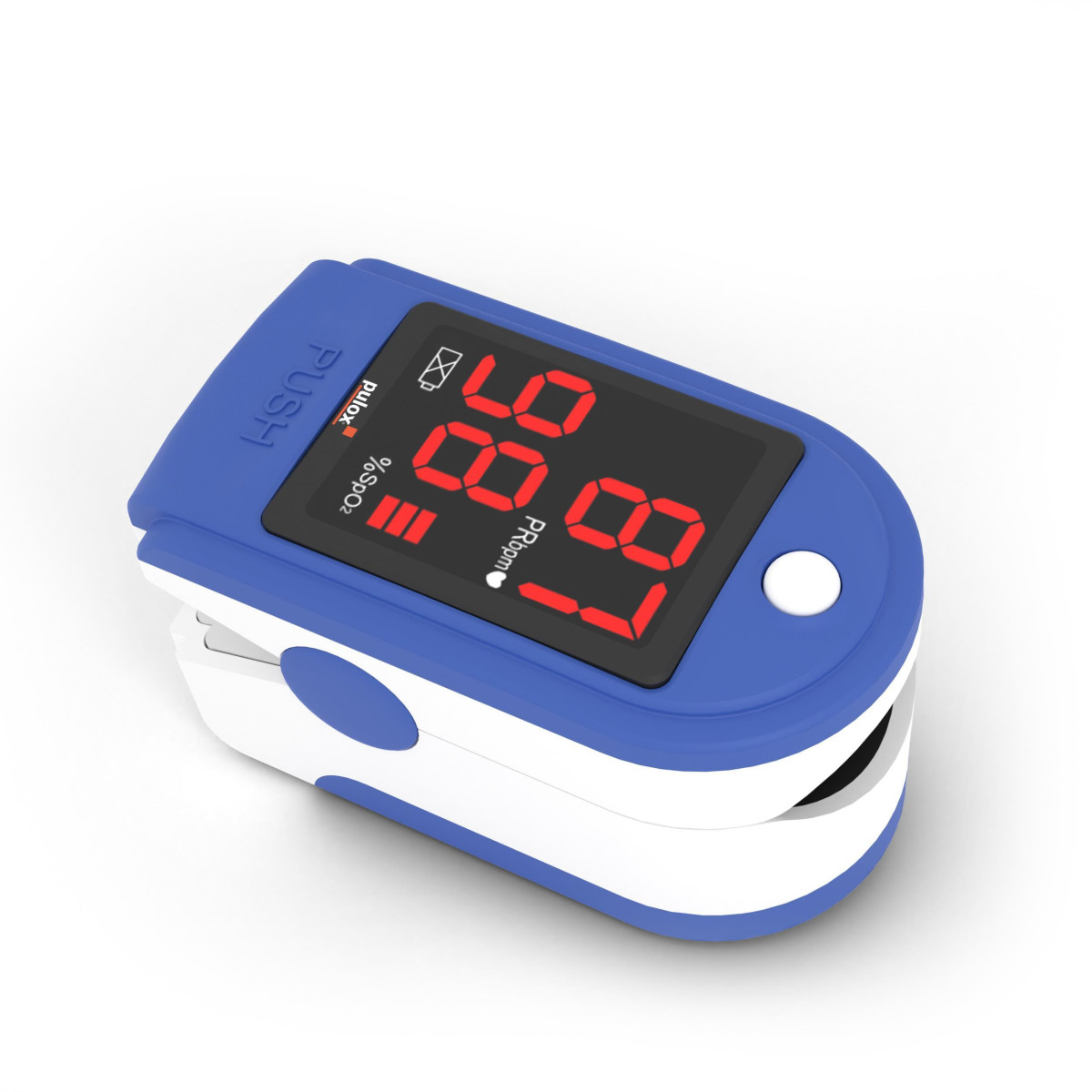 Pulox PO-100 Solo Pulsoximeter Blau box