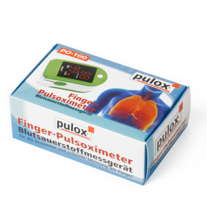 Pulsoximeter pulox PO-100 Solo Grün