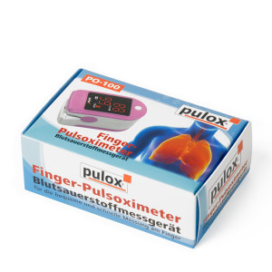 Pulsoximeter pulox PO-100 Solo Rosa