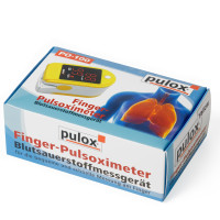 Pulsoximeter pulox PO-100 Solo Gelb