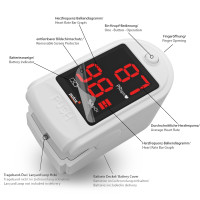 Pulox PO-100 Solo Pulsoximeter Weiß