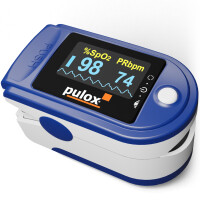 Pulox PO-200 Solo Pulsoximeter blau