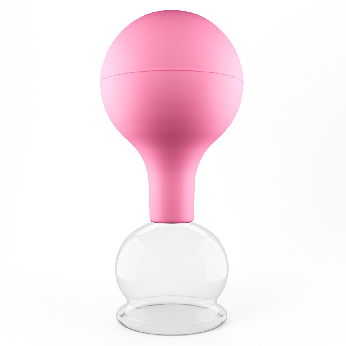 Pulox Schröpfglas aus Echtglas mit  box