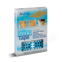 AcuTop - Gittertape, Akupunkturtape - versch. Größen & Farben - Typ B - Blau