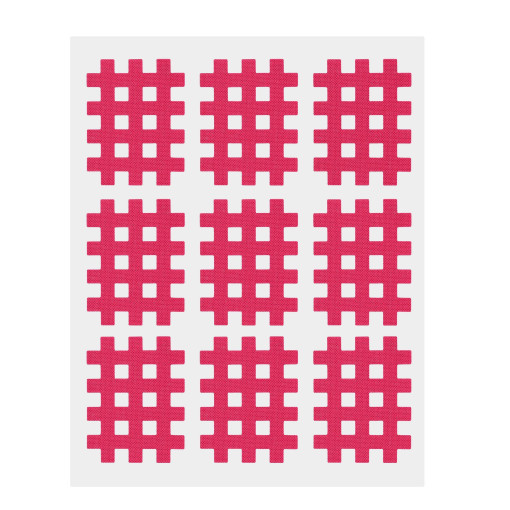 AcuTop - Gittertape, Akupunkturtape - versch. Größen & Farben -  Typ A - Pink