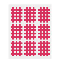 AcuTop - Gittertape, Akupunkturtape - versch. Größen & Farben -  Typ A - Pink
