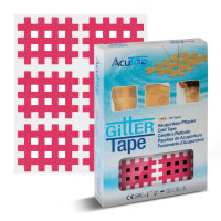 AcuTop - Gittertape, Akupunkturtape - versch. Größen & Farben -  Typ B - Pink