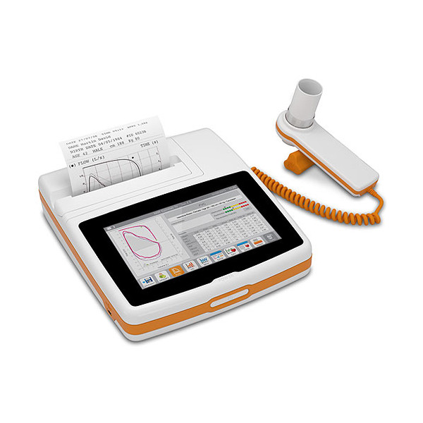 MIR - Spirolab - Lungenvolumentester - tragbares Desktop-Spirometer mit 7-Zoll-Touchscreen