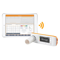 Spirobank II Smart BLE with Disposable Turbine Lung Volume Tester