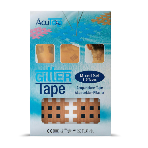 Akupunktur-Pflaster AcuTop Gitter Tape Mix Set