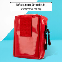 Pulox Medizinisches Ampullarium Größe S - Kleine Ampullentasche für Medikamente-Ampullen - Ungefüllt