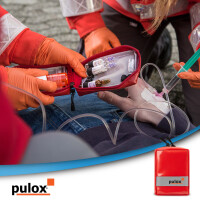 Pulox Medizinisches Ampullarium Größe S - Kleine Ampullentasche für Medikamente-Ampullen - Ungefüllt