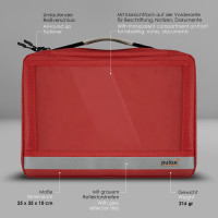 Pulox Medizinisches Ampullarium Größe L - Große Ampullentasche für Medikamente-Ampullen - Ungefüllt