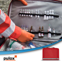 Pulox Medizinisches Ampullarium Größe L - Große Ampullentasche für Medikamente-Ampullen - Ungefüllt