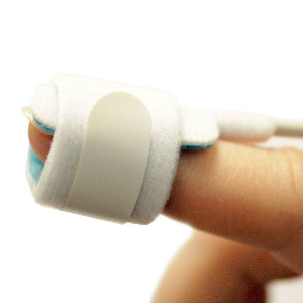 Externer Fingersensor mit Klett für Kinder und Erwachsene passend für PO-400, PO-600 und SAS-500