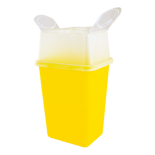 Sharp container 1L yellow