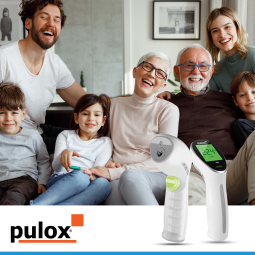 Pulox 2-in-1 Infrarot Fieberthermometer und Oberflächenthermometer