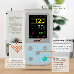 pulox ABDM-50 Blutdruckmessgerät Ambulantes Blutdruck Monitoring