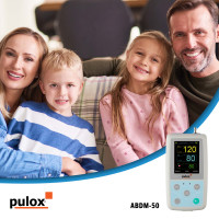 Pulox ABDM-50 Blutdruckmessgerät Ambulantes Blutdruck Monitoring