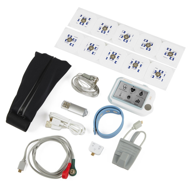 PULOX By Viatom Checkme Pro Portable ECG, Pulse Oximeter, Thermometer, Vitality check