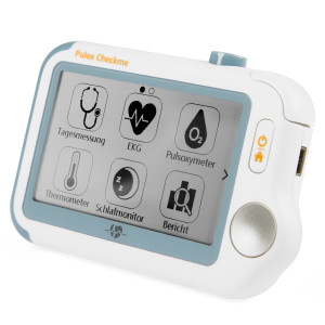 pulox by Viatom Checkme Pro Tragbarer EKG Monitor mit...