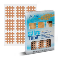 AcuTop - Gittertape, Akupunkturtape - versch. Größen & Farben -  Typ A - Beige