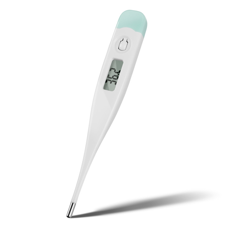 Pulox Digitales Fieberthermometer mit LCD-Display - Oral, rektal und axillar