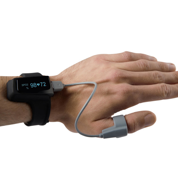 pulox by Viatom Checkme O2 smartes Handgelenk Pulsoximeter mit Ringsensor