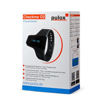 pulox Checkme O2 smartes Handgelenk Pulsoximeter mit Ringsensor