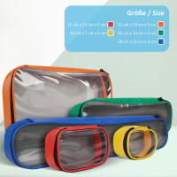 Pulox Erste Hilfe Rucksack - Großer Notfallrucksack in Rot aus stabiler Plane